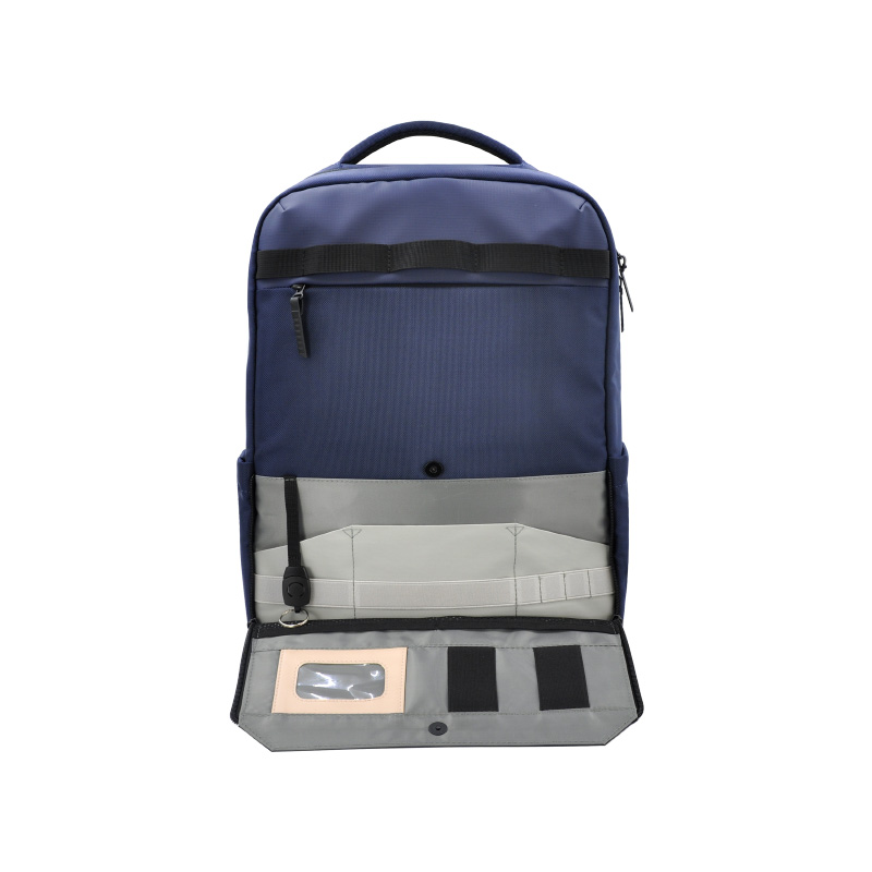 Black anti-thief backpack for college students