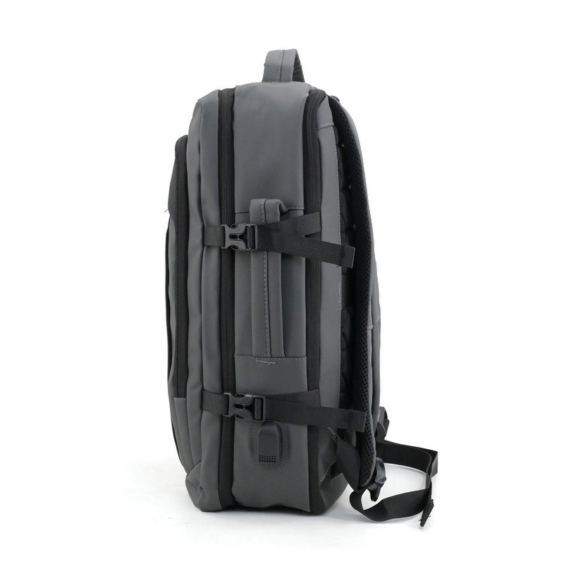PU leather backpack