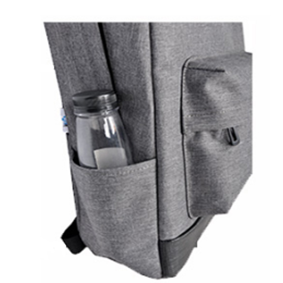 Side pocket backpack