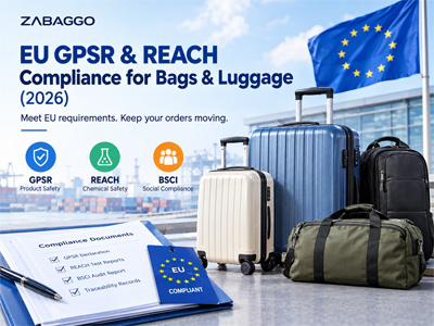 Соответствие требованиям EU GPSR и REACH для багажа и сумок (2026)